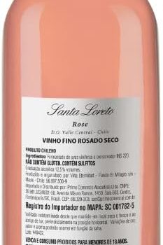 Vinho Fino Rosé Chileno Santa Loreto Varietal 750ml