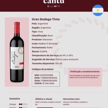 Gran Bodega Vinho Bonarda