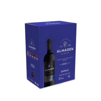 Vinho Almadén Shiraz Bag In Box 5L